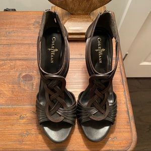 Cole Haan Women’s Black Leather High Heels